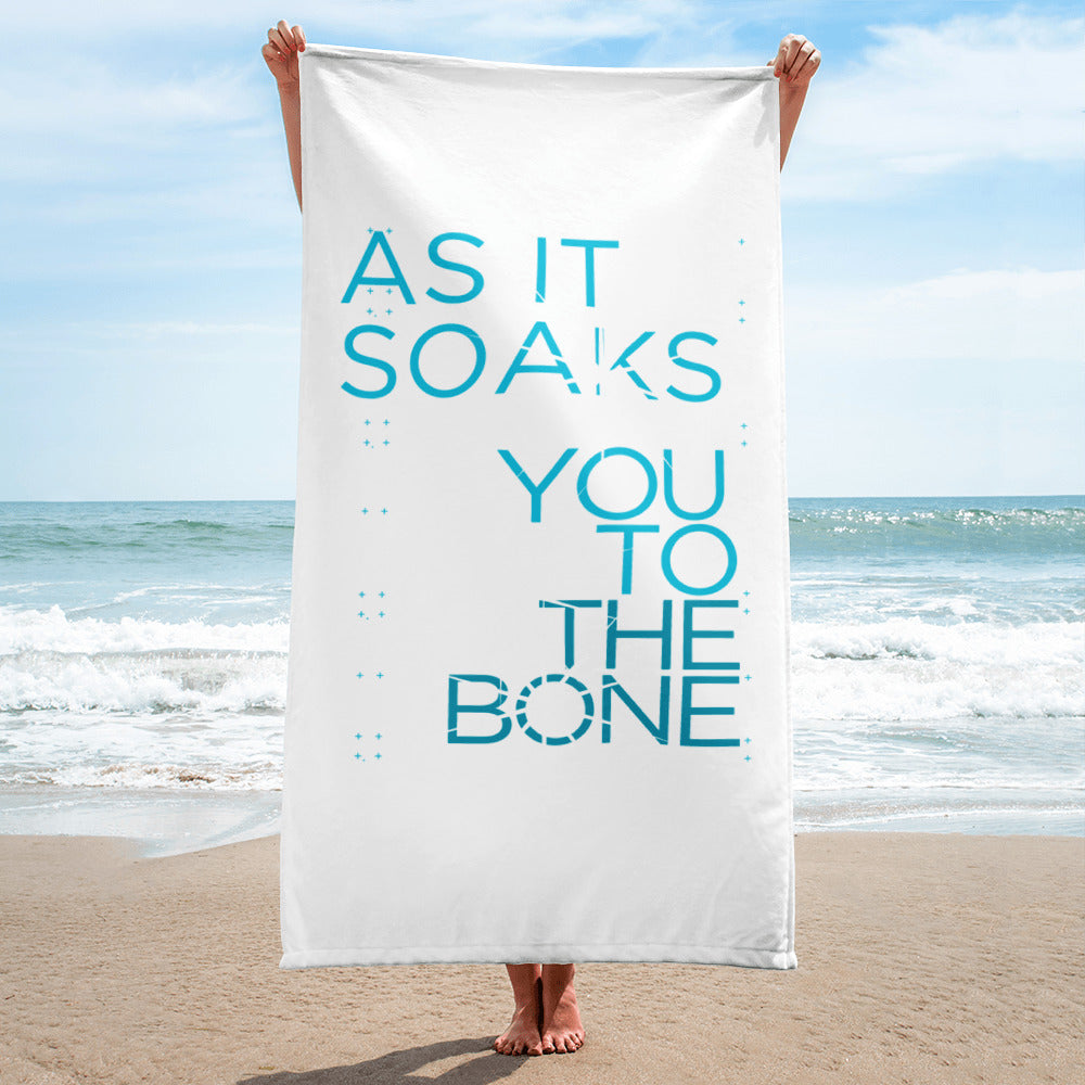 As It Soaks - Towel | Great Music Gift