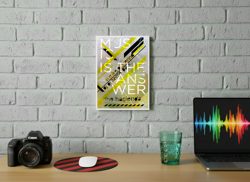 Haçienda Nightclub - Wallart (8" x 10")