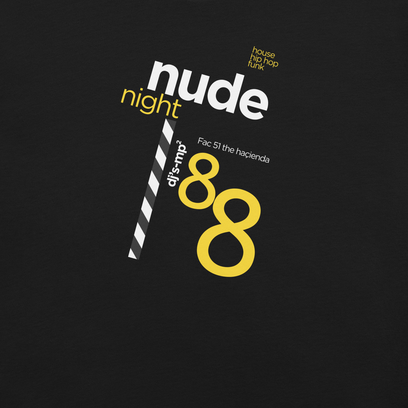 Haçienda - nude night T-shirt